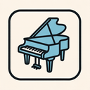 icon_technology_piano_thin icon preview