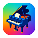 icon_technology_piano_vibrant_colors icon preview