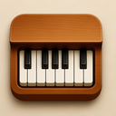 icon_technology_piano_wooden icon preview