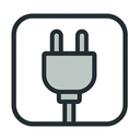 icon_technology_plug_filled icon preview