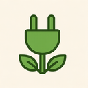 icon_technology_plug_organic icon preview