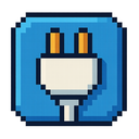 icon_technology_plug_pixel_art icon preview