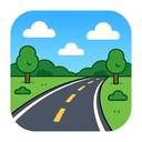 icon_technology_road_cartoon icon preview