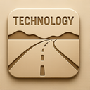 icon_technology_road_embossed icon preview