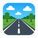 icon_technology_road_filled icon preview