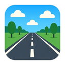icon_technology_road_flat_design icon preview