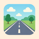 icon_technology_road_flat_pastel icon preview