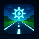 icon_technology_road_glow_effect icon preview