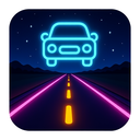 icon_technology_road_neon icon preview