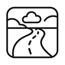 icon_technology_road_outline icon preview