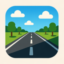 icon_technology_road_shadow_effect icon preview