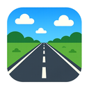 icon_technology_road_thin icon preview