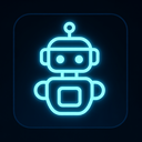 icon_technology_robot_glow_effect icon preview