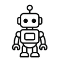 icon_technology_robot_line_art icon preview