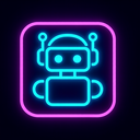 icon_technology_robot_neon icon preview