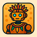 icon_technology_robot_tribal icon preview