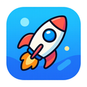 icon_technology_rocket_cartoon icon preview