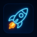 icon_technology_rocket_glow_effect icon preview