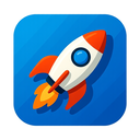 icon_technology_rocket_iconic icon preview