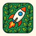 icon_technology_rocket_organic_pattern icon preview