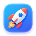 icon_technology_rocket_rounded icon preview