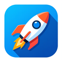 icon_technology_rocket_sharp_edges icon preview