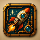 icon_technology_rocket_steampunk icon preview