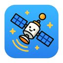 icon_technology_satellite_cartoon icon preview