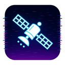 icon_technology_satellite_digital_glitch icon preview