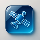 icon_technology_satellite_glassy icon preview