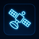 icon_technology_satellite_glow_effect icon preview