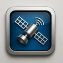 icon_technology_satellite_metallic icon preview