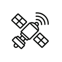 icon_technology_satellite_minimal_outline icon preview