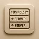 icon_technology_server_embossed icon preview
