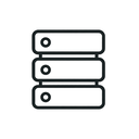 icon_technology_server_minimal_outline icon preview