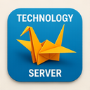 icon_technology_server_origami icon preview