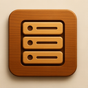 icon_technology_server_wooden icon preview