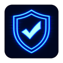 icon_technology_shield_digital_glitch icon preview