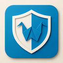 icon_technology_shield_origami icon preview