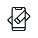 icon_technology_smartphone_asymmetrical icon preview