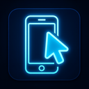 icon_technology_smartphone_glow_effect icon preview