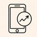 icon_technology_smartphone_line_art icon preview