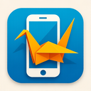 icon_technology_smartphone_origami icon preview