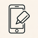 icon_technology_smartphone_thin icon preview