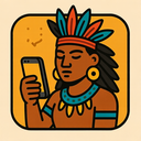 icon_technology_smartphone_tribal icon preview