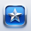 icon_technology_star_metallic icon preview