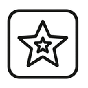 icon_technology_star_monochrome icon preview