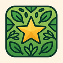 icon_technology_star_organic_pattern icon preview