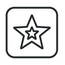 icon_technology_star_thin icon preview