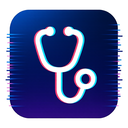 icon_technology_stethoscope_digital_glitch icon preview